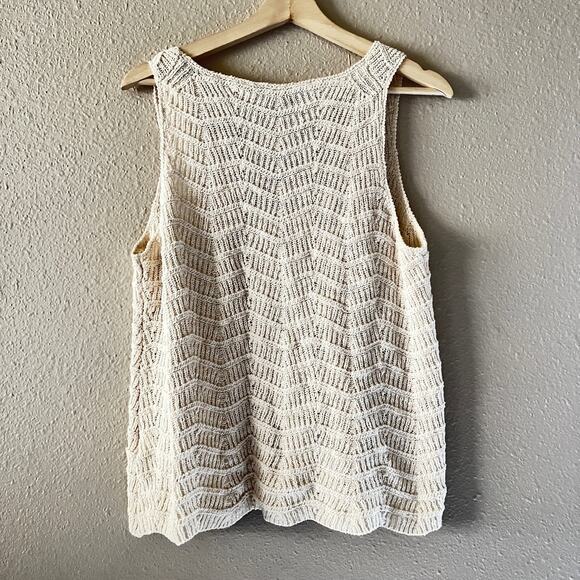 Madewell crocheted sweater tank - Picture 8 of 8